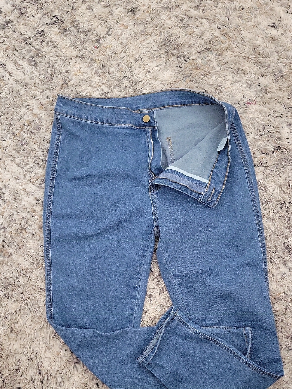 Classic Blue Women's Jeans - Stretch Denim